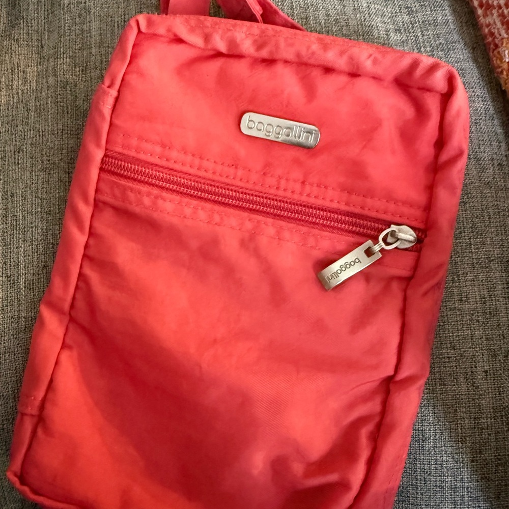 Baggallini Vibrant Pink Crossbody Bag